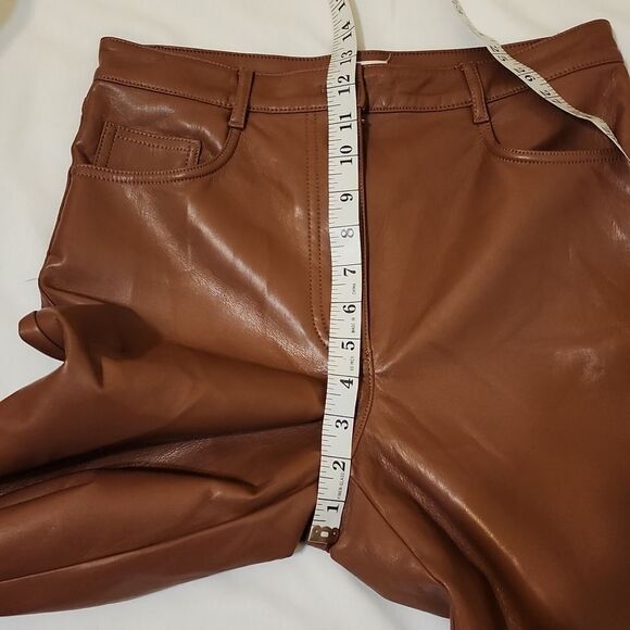 - Aritzia Wilfred faux leather pants  size 8 - Picture 6 of 11